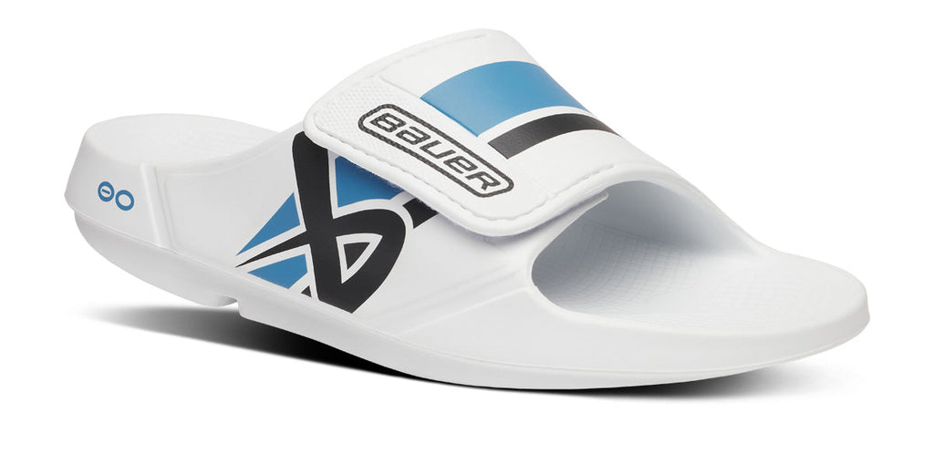 BAUER/OOFOS Women’s OOahh Sport Flex Sandal ?C White