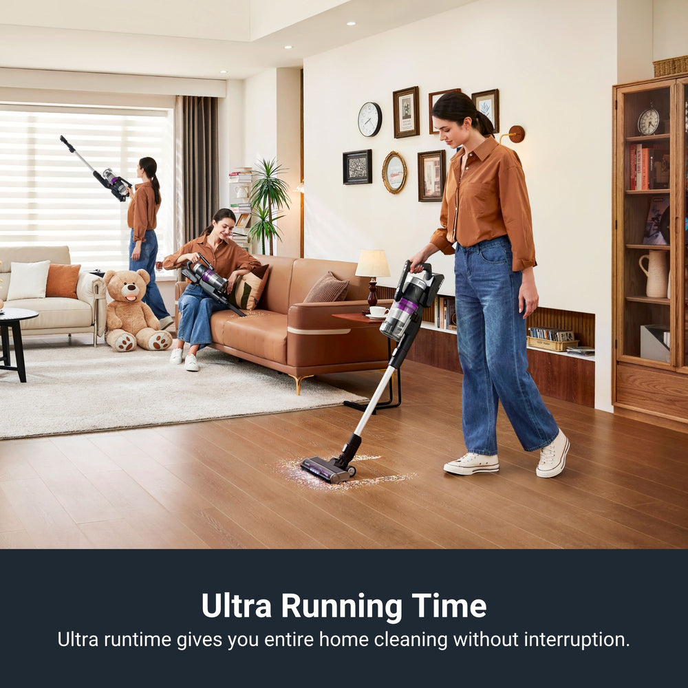 Eureka Stylus Elite NEC490 Cordless Stick Vacuum With Self-Emptying Station