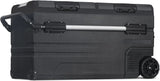 48 Qt. Portable 12v Electric Cooler with LG Compressor, Fridge and Freezer, Rugged Wheels, and Solar Power Input, Perfect Plug-In Cooler for Camping, Trucks, Travel, Car and Home