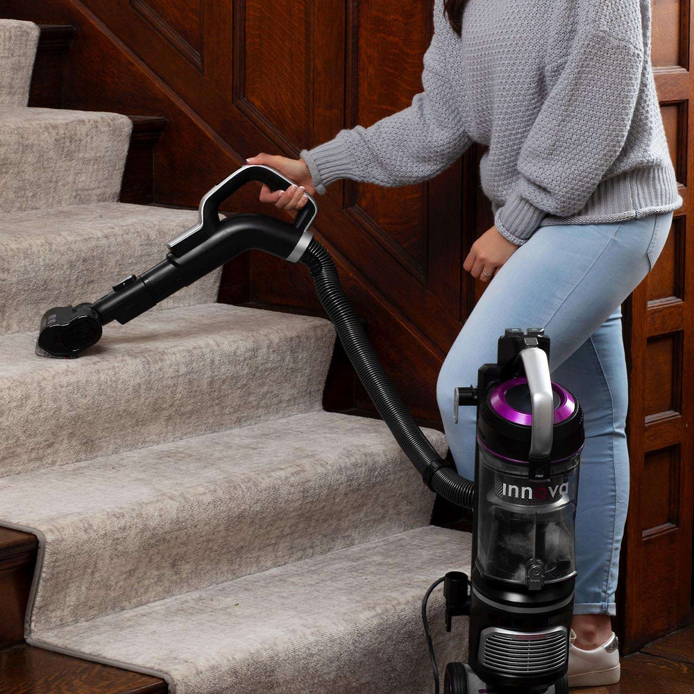 Innova Upright NEU700- Deep-Clean Upright Vacuum with Hair Eliminator Brush