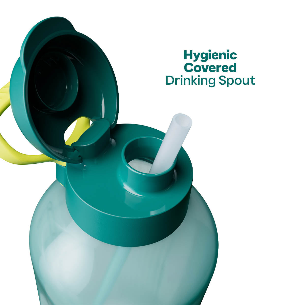 Tupperware? AquaVibe? Water Bottle | 67 oz. / 2 L (Green)
