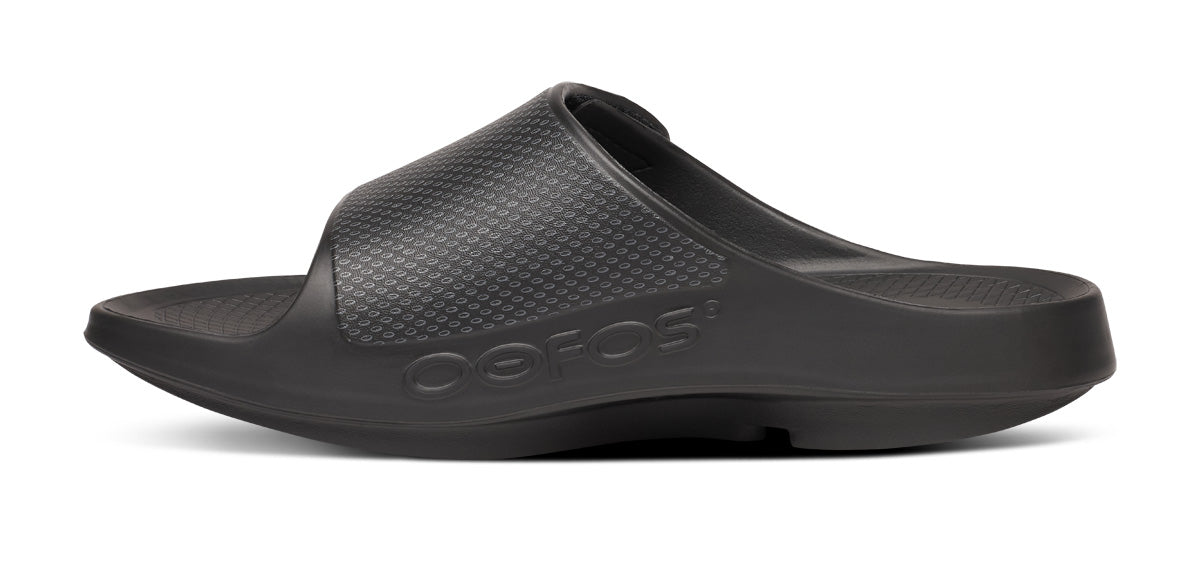 BAUER/OOFOS Women’s OOahh Sport Flex Sandal ?C Black