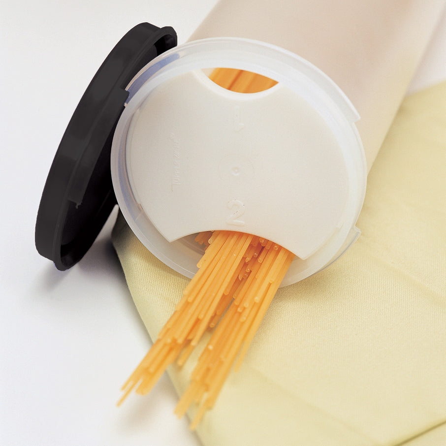 Tupperware? Modular Mates? Spaghetti Dispenser | Pasta Storage Container