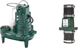 Sewage Pump, 1/2 HP Automatic – Heavy-Duty Submersible Sewage, Effluent or Dewatering Pump