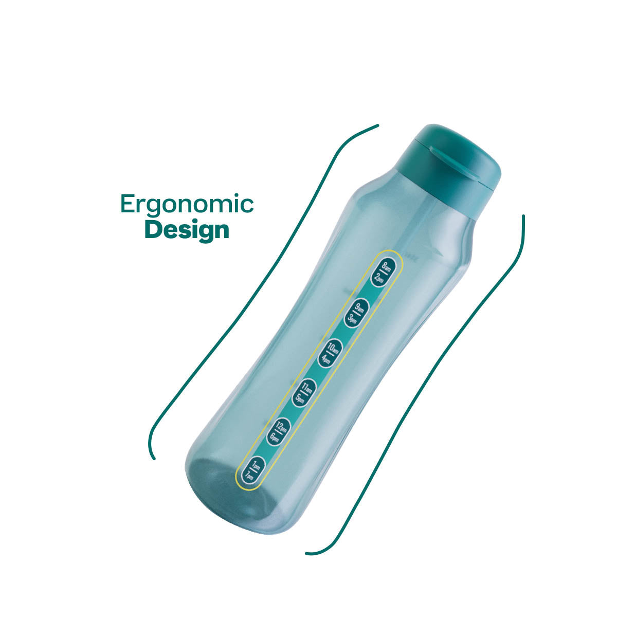 Tupperware? AquaVibe? Water Bottle | 40 oz. / 1.2 L (Green)