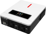 3600W Hybrid Pure Sine Wave Power Inverter with 120A MPPT Solar Charger .dc 24V to ac 110v 60HZ Solar Converter for Home,Car ＆Cabin (DC24V(Range20V-30V) 3600VA)