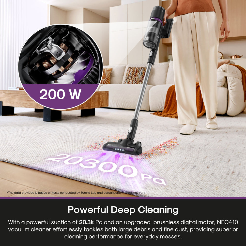 Eureka ReactiClean 410,  Cordless Vacuum Cleaner Lightweight