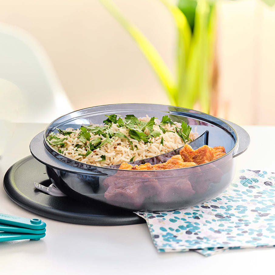 Vent ‘N Serve? Round Divided Dish