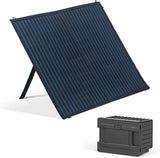 48 Qt. Portable 12v Electric Cooler with LG Compressor, Fridge and Freezer, Rugged Wheels, and Solar Power Input, Perfect Plug-In Cooler for Camping, Trucks, Travel, Car and Home
