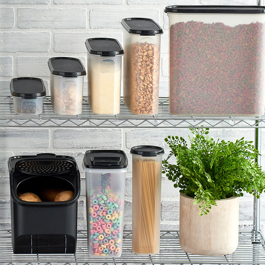 Tupperware? Modular Mates? Spaghetti Dispenser | Pasta Storage Container