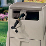 Powerwind Auto Power Rewind Hose Reel, Light Taupe
