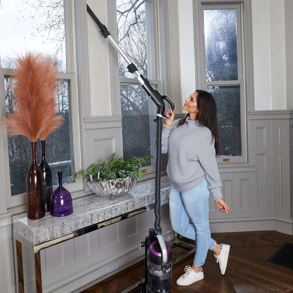 Innova Upright NEU700- Deep-Clean Upright Vacuum with Hair Eliminator Brush