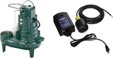 Sewage Pump, 1/2 HP Automatic – Heavy-Duty Submersible Sewage, Effluent or Dewatering Pump