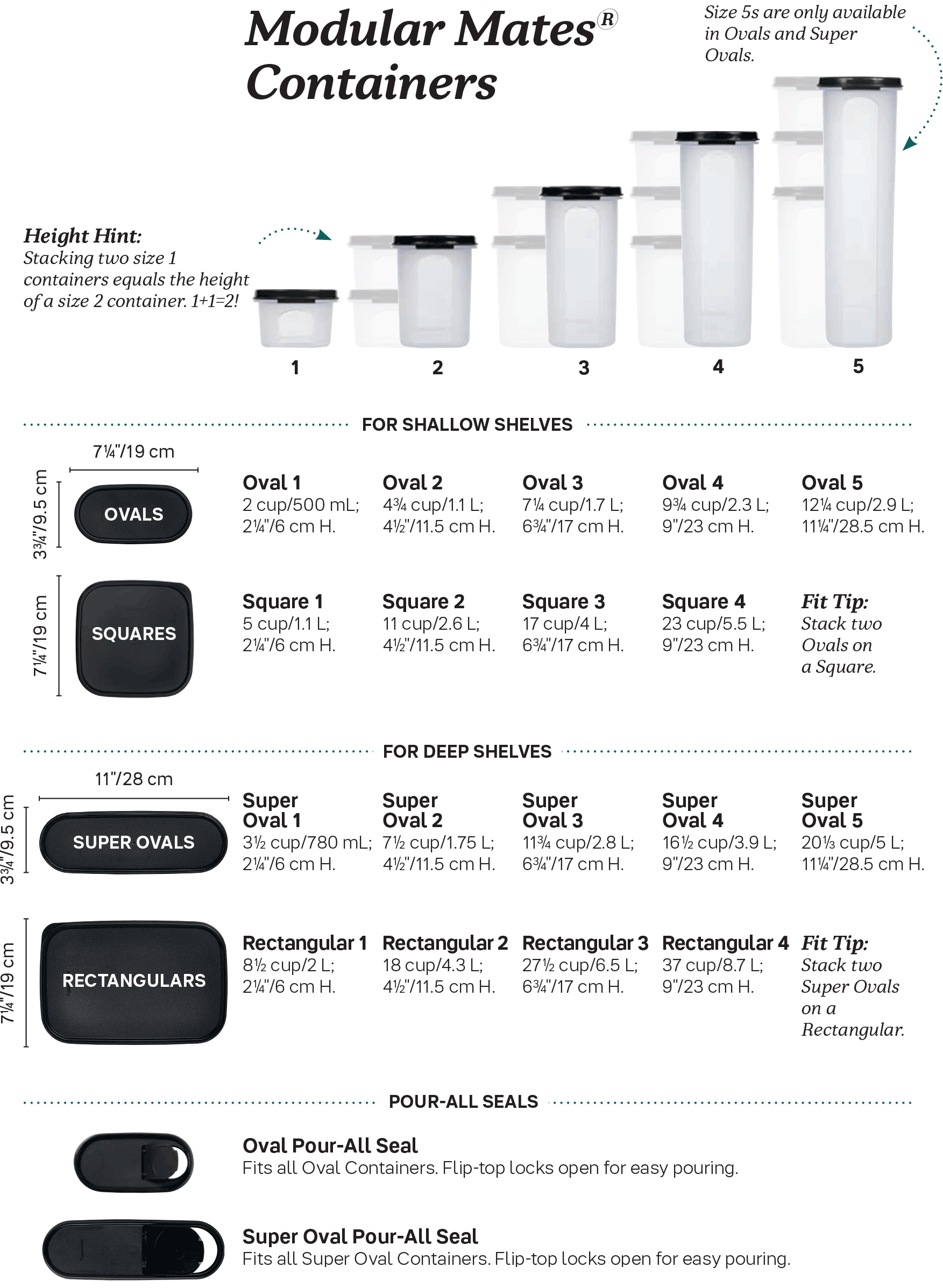 Tupperware? Modular Mates? Square 3 | Food Storage Container