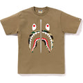 BAPE MENS 1ST CAMO SHARK T-SHIRT