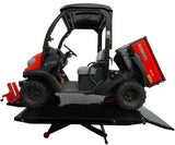 1500LB Air-Operated Motorcycle & ATV Lift Table – 48" Wide with Side Extensions, 2-Year Warranty