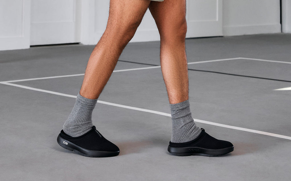 Men’s OOcoozie Sport Mule – Black (SALE)
