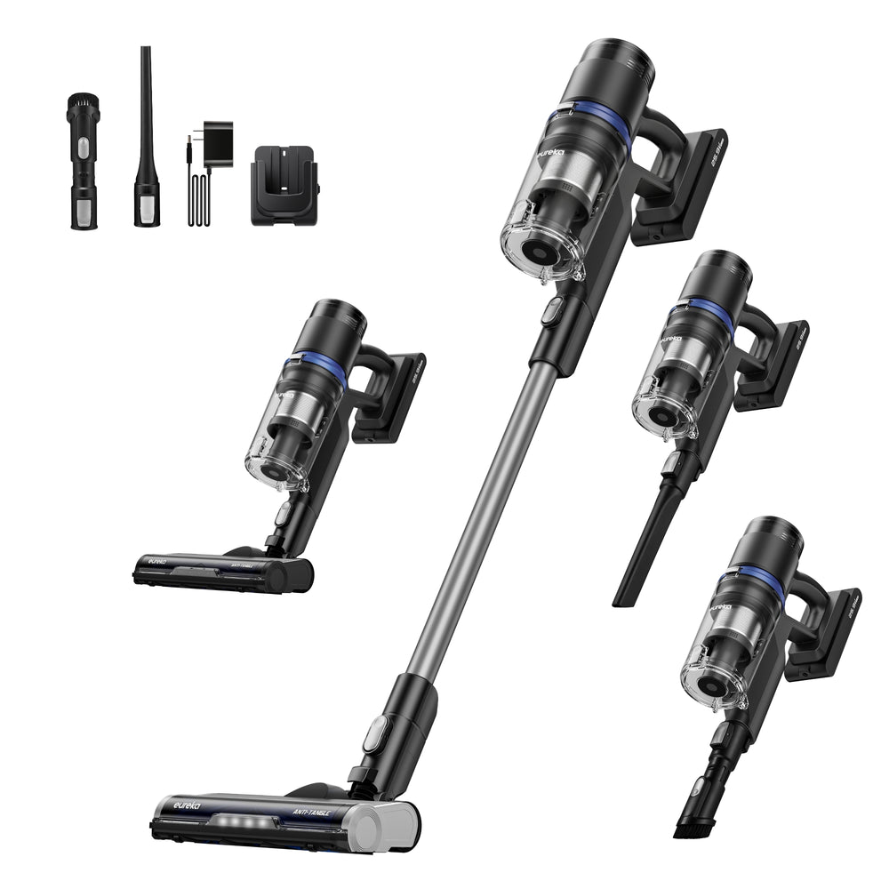 Eureka ReactiSense NEC451BL – Cordless Stick Vacuum with LED & Sensor Tech