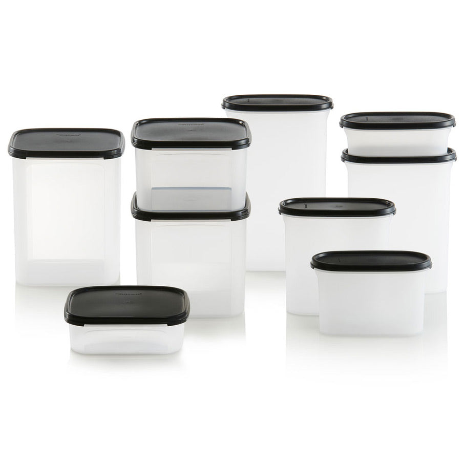 Tupperware? Modular Mates? 9-Piece Set | Oval & Square | Food Storage
