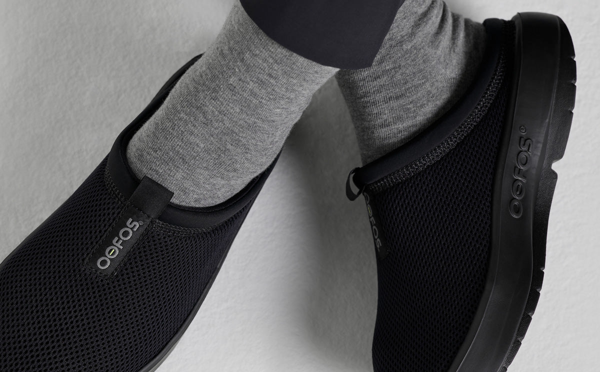 Women’s OOcoozie Sport Mule – Black (SALE)