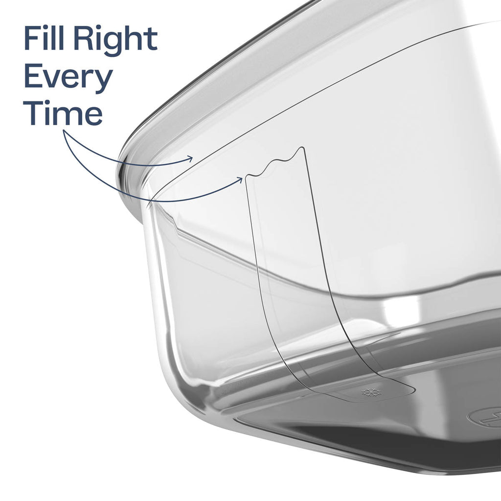 Tupperware Voila? Glass Food Storage Container | Rectangular Small
