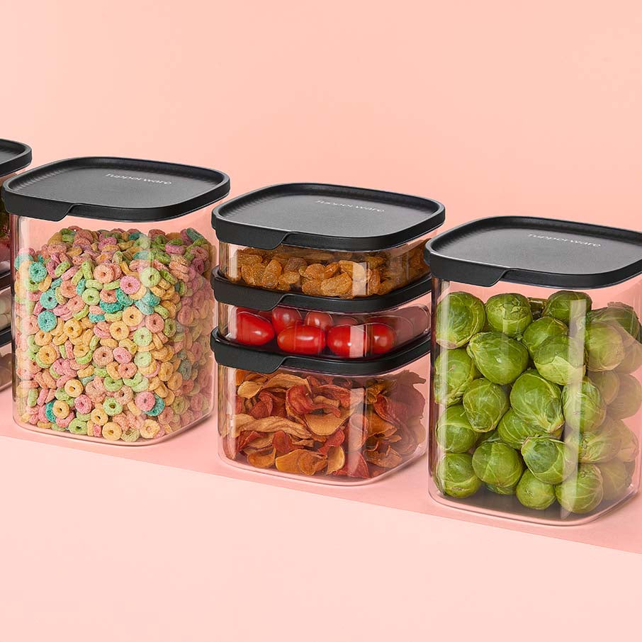 Tupperware? Ultra Clear Square | 5-piece Set