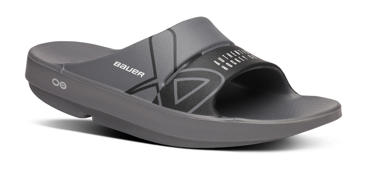 BAUER/OOFOS Women’s OOahh Sport Slide Sandal ?C Slate