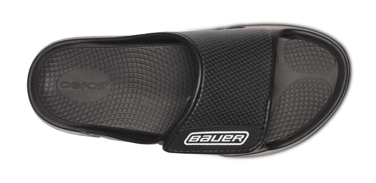 BAUER/OOFOS Women’s OOahh Sport Flex Sandal ?C Black